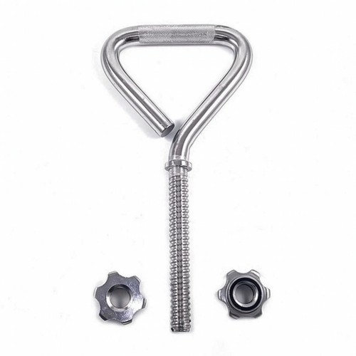 Dumbbell handle with - handle, star
