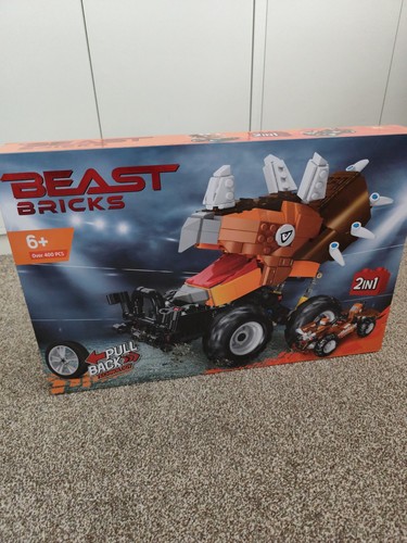 Beast bricks 400 piece - bricks, 2-in-1