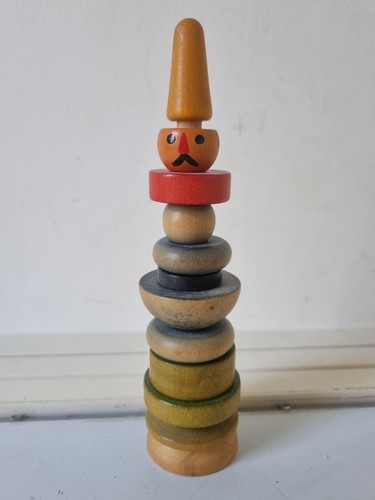 Cefa vintage wooden stacking - vintage,