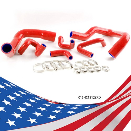 Silicone radiator hose - silicone, clamps
