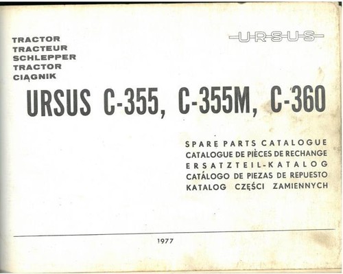Ursus 355 355m - c-355, c-355m