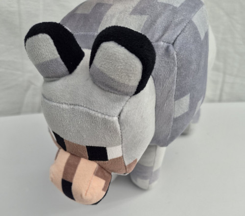 Mojang minecraft wolf soft toy - mojang,