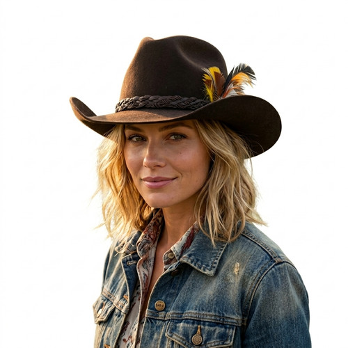 Akubra brumby vintage pure fur - brumby,