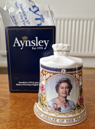 Aynsley bone china bell - bone,