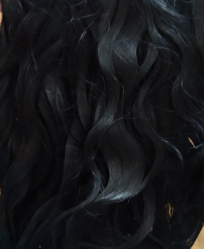 Premium mohair black 8 - black,