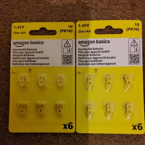 Hearing aid batteries - 78,