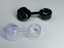 Black clear corrugated - clear,