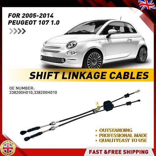 Gear selector linkage cables - gear,