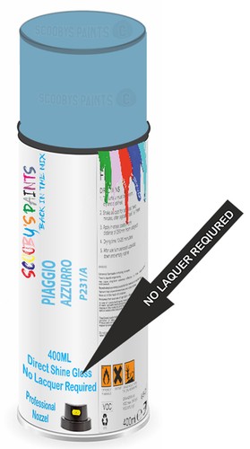 Piaggio motor bike aerosol - bike,