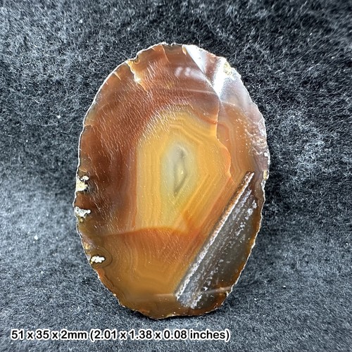 Agate slice genuine spiritual - slice,
