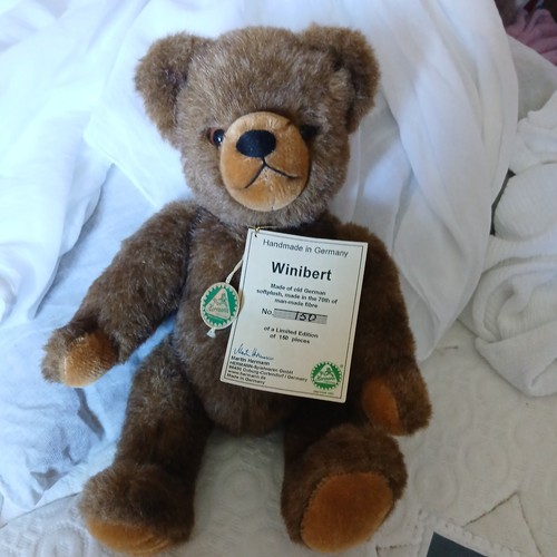 Hermann plush teddy bear - plush,