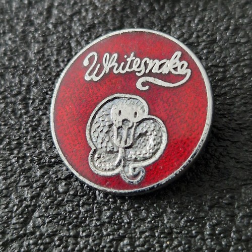 Vintage 1980s whitesnake badge - vintage,