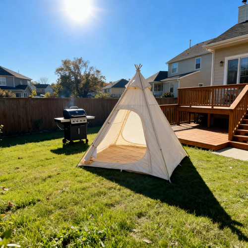 300d pyramid tent - 300d,