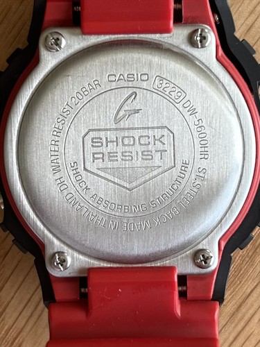 Casio watch shock 5600hr - g-shock, dw-5600hr