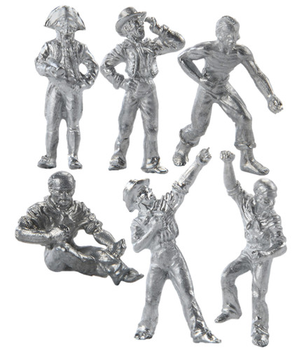 Metal sailors 25mm - 6,