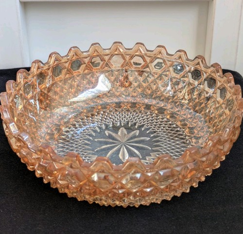Pink depression glass - pink,