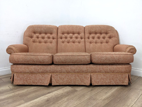 Sofa seater salmon pink - sofa,
