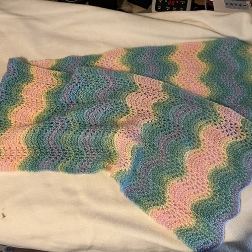 Scarf lace hand knitted - scarf,