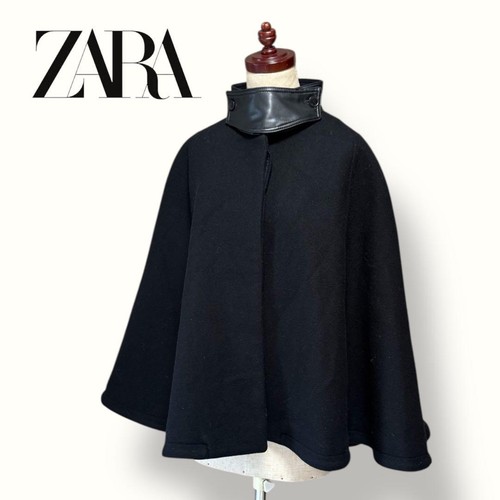 Zara collection wool poncho - zara, zw