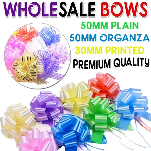 Pull bows large 50mm quality - 50mm,