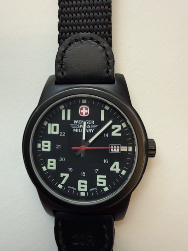 Wenger men black dial - wenger, men's