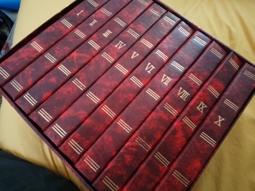 Red traditional photo album - red,