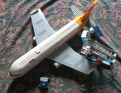 Lego city airplane - lego,