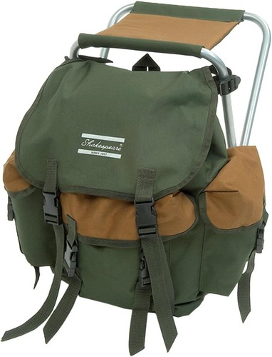 Folding fishing stool - stool, backpack