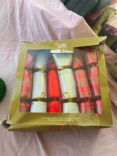 Christmas crackers set - 12,