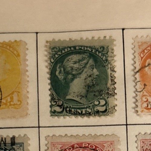 Queen victoria canada postage - victoria,