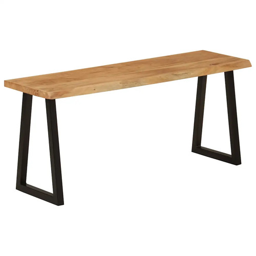 Walplus live edge bench - walplus,