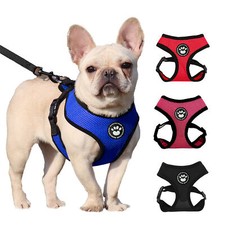 Dog Cat Puppy Non Pull Harness Soft Fabric Vest & Clip Waterproof Dog Harness