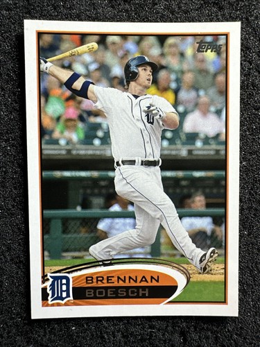 Brennan boesch 166 2012 topps - brennan,