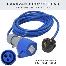 13A UK PLUG TO 16A SOCKET