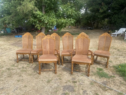 Set french style bergère - of, 8