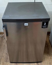 Graded Hisense FV105D4BC21 Free Standing Under Counter Freezer in Silver