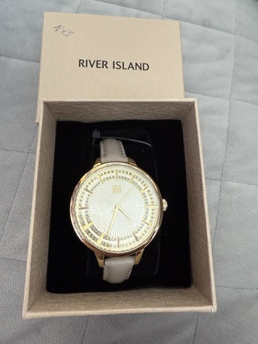 River island gold - gold, watch