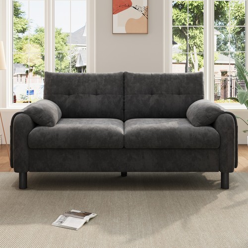 Seater chenille fabric sofa - 2,