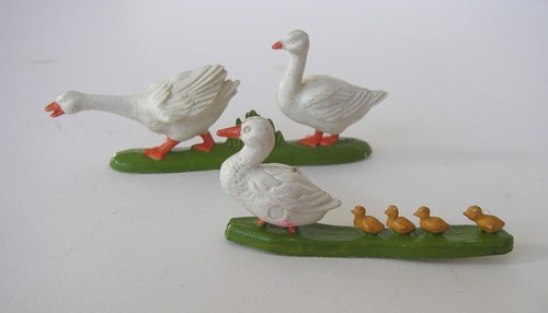 Vintage britains plastic farm - plastic,