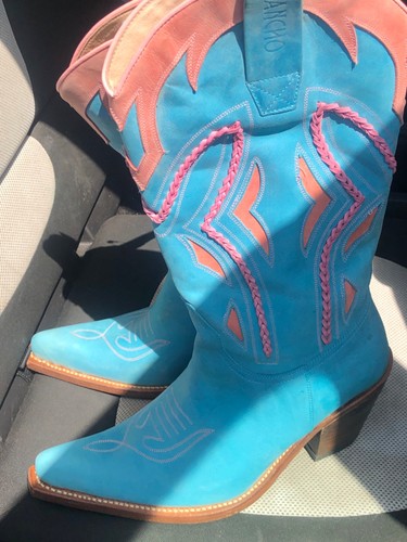 Sancho cowboy boots blue - sancho,
