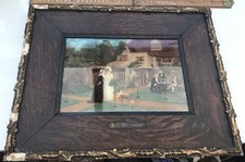 Antique Crystoleum Antique