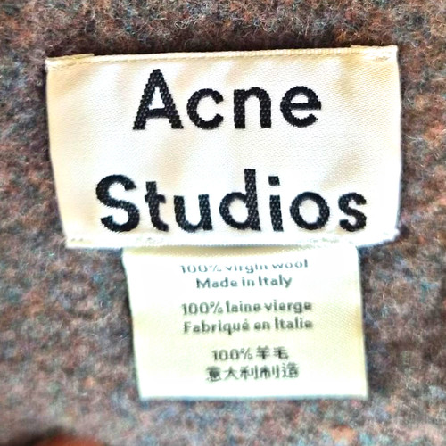 Acne studios oversized grey - studios,