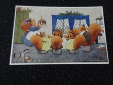 Christmas Pudding by Margaret Tempest Postcard Artist Drawn Comic Greetings - 10