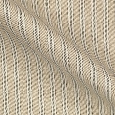 Ticking Striped Stripes Cotton Rich Linen Curtain Upholstery Fabric | 108" Wide