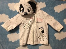 Tesco Disney Baby 101 Dalmatians Raincoat Rain Jacket Coat Size 0 Up To 3 Months