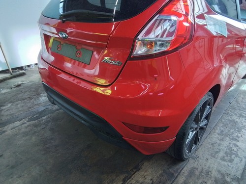 Rear bumper ford fiesta mk7 - rear,