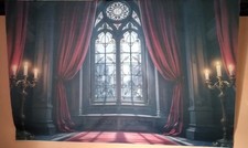 Gothic Window Photo Backdrop