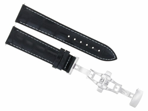 19mm leather watch band - leather, strap