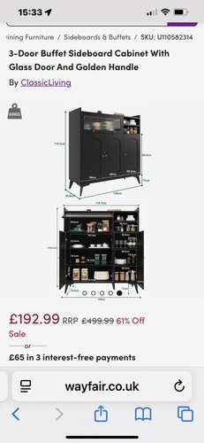 Brand new flat pack cabinets - brand,