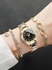 Watch and Bracelet Set Ladies